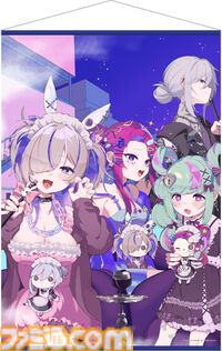 『フーカーヘイズ』Switchパッケージ版“ファミ通DXパック”特典となるB2タペストリーの描き下ろしイラストが公開