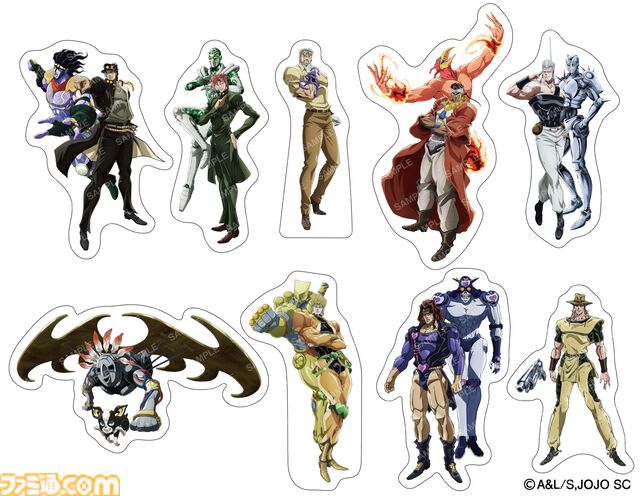 『ジョジョ』3部のスシローコラボが2月4日より開催。対象メニューの注文で限定グッズが貰える。承太郎とDIOの等身大パネルが当たるキャンペーンも