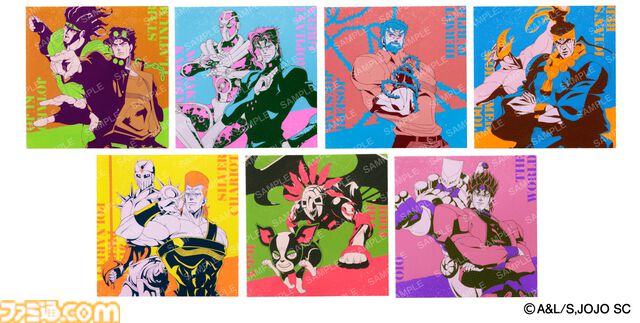 『ジョジョ』3部のスシローコラボが2月4日より開催。対象メニューの注文で限定グッズが貰える。承太郎とDIOの等身大パネルが当たるキャンペーンも