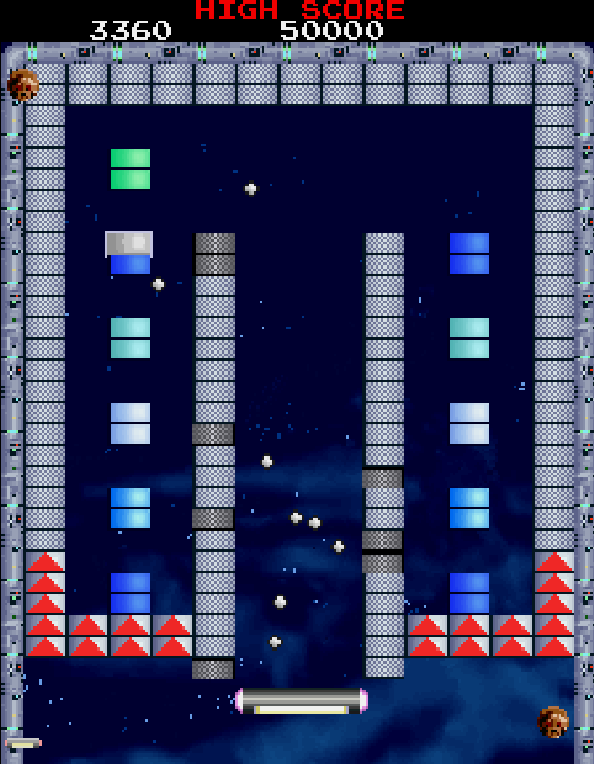 【アケアカ】『クエスター』1月29日配信。分裂ボールやお助けアイテムを駆使して敵を退け、地球への帰還を目指すブロック崩しゲーム