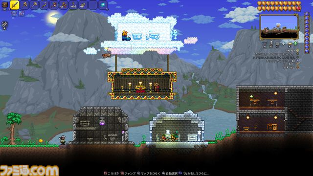 『テラリア』大型アップデートで日本語に正式対応。新アイテムは召喚士向けの“ムチ”カテゴリ9種を筆頭に650以上。チェスト内の素材を使った直接クラフトのシステムも実装