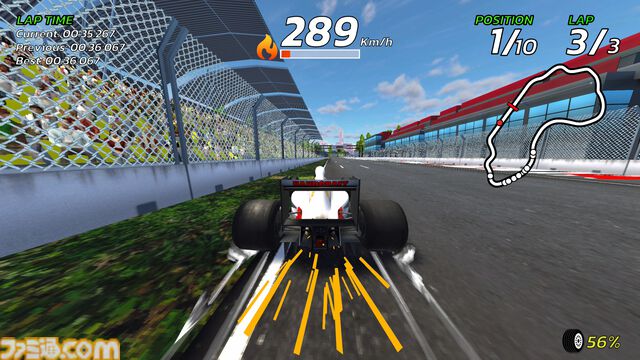 90年代風アーケードレースゲーム『4PGP』レビュー。引き算の美学を突き詰めたシンプルな設計は開始10秒ですぐ熱中できる