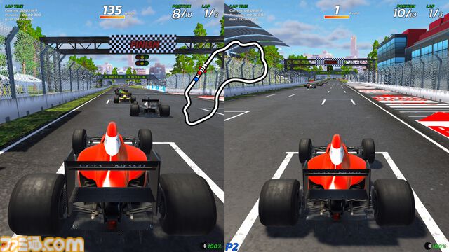 90年代風アーケードレースゲーム『4PGP』レビュー。引き算の美学を突き詰めたシンプルな設計は開始10秒ですぐ熱中できる