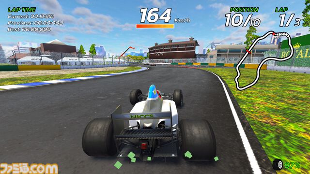 90年代風アーケードレースゲーム『4PGP』レビュー。引き算の美学を突き詰めたシンプルな設計は開始10秒ですぐ熱中できる