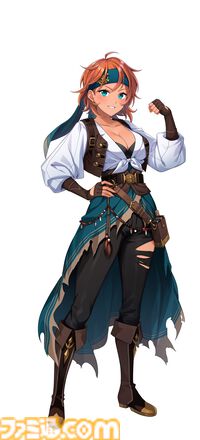 『ファンタジスタ明日翔』キョンシーガール、男装の麗人、海賊王？などキュートで個性的な6選手が公開。必殺技“友情の合体技”の情報も