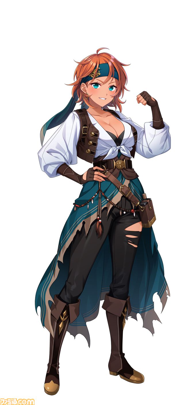 『ファンタジスタ明日翔』キョンシーガール、男装の麗人、海賊王？などキュートで個性的な6選手が公開。必殺技“友情の合体技”の情報も