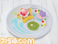 『カービィのエアライダー』ワープスターで駆けるカービィをフレンチトースト＆アイスで再現！ 期間限定デザートが2月4日よりカービィカフェに登場