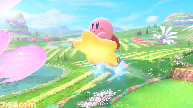 『カービィのエアライダー』ワープスターで駆けるカービィをフレンチトースト＆アイスで再現！ 期間限定デザートが2月4日よりカービィカフェに登場