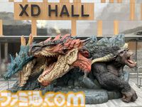 【モンハンフェスタ'26】リオレウスやラージャンの大型スタチューがお出迎え。タルコロ風ミニゲームやスリンガー射的も遊べる