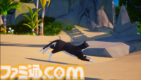 『Scattered』猫になって南の島を探索するアクションゲーム。「ニャー」と鳴いたり物を落としたり気ままに猫ロールプレイ。大量の猫が集まる画像が堪らニャイ