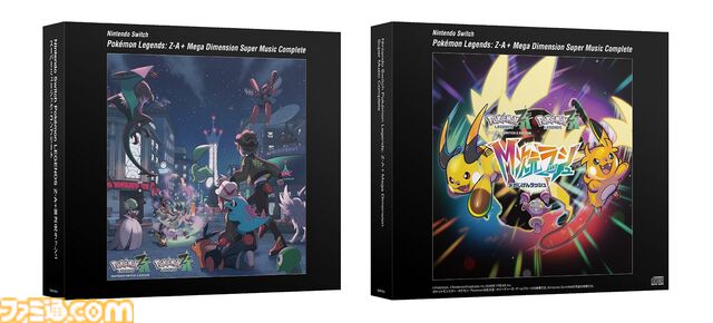 『ポケモンZA』全148曲収録のサントラが4月17日に発売。メガシンカイラストや開発設定資料などを掲載したブックレットが特典として同梱