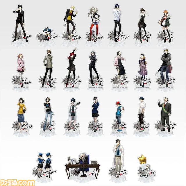 『ペルソナ５ ザ・ロイヤル』の一番くじが本日（1/31）発売。『P5R』のスタイリッシュさが表現されたアイテムが多数登場、ラストワン賞はジョーカーフィギュア