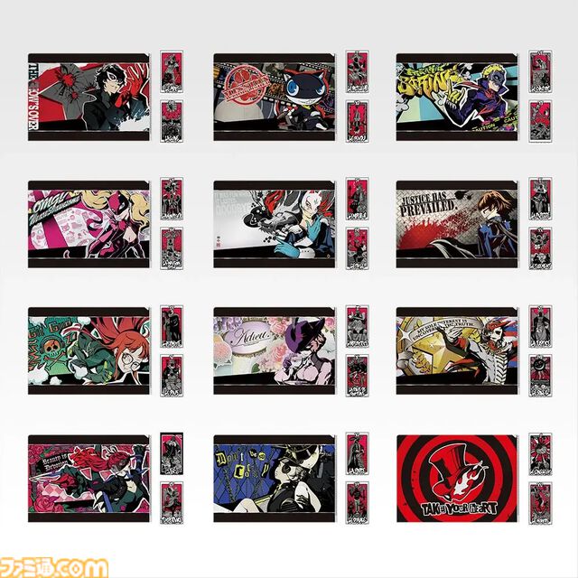 『ペルソナ５ ザ・ロイヤル』の一番くじが本日（1/31）発売。『P5R』のスタイリッシュさが表現されたアイテムが多数登場、ラストワン賞はジョーカーフィギュア