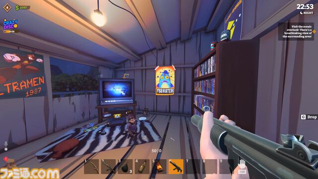 『フィッシュ・ハンターズ』魚を釣り上げてマシンガンで撃ち落とすシューティングアクションが本日（1/31）配信。最大4人のオンライン協力プレイにも対応