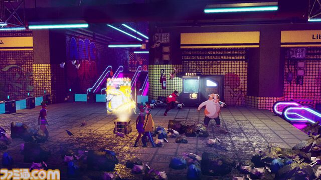 『Sky Dust』ピクセルアート×3Dの映像表現に見惚れるサイバーパンクなメトロイドヴァニアが開発中。きらびやかな街並みやバイクチェイスにも注目