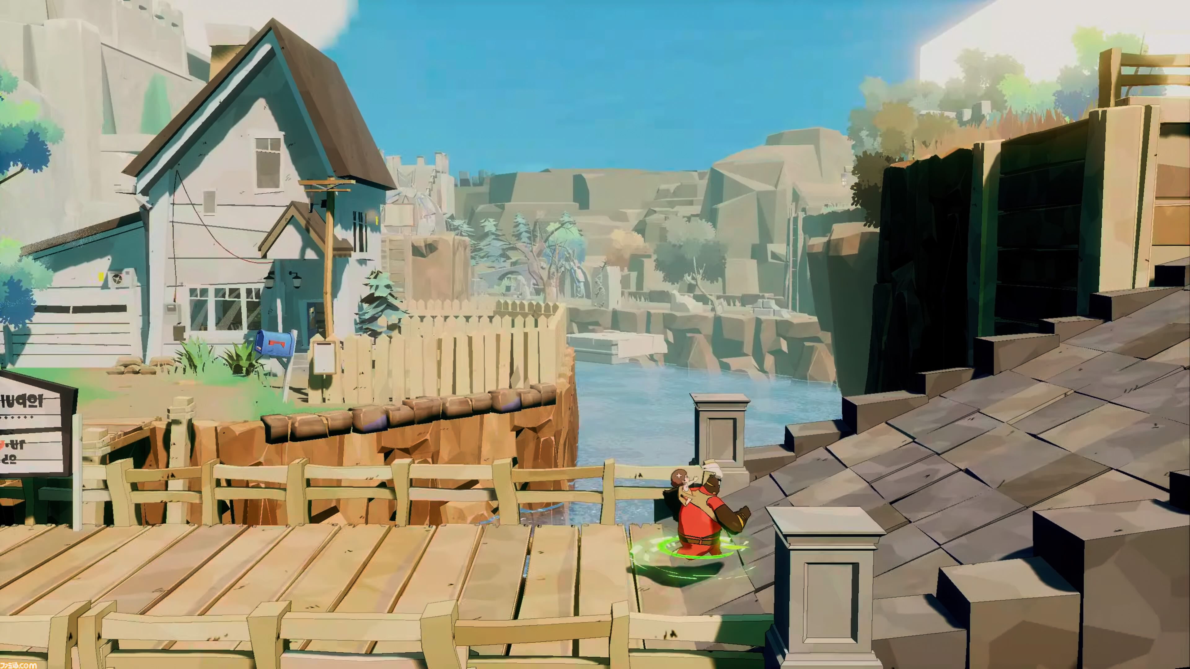 『デイモン＆ベイビー』アーク新作見下ろし型ガンアクションアドベンチャーが3月26日発売。『ギルティギア』『ブレイブルー』のキャラも登場