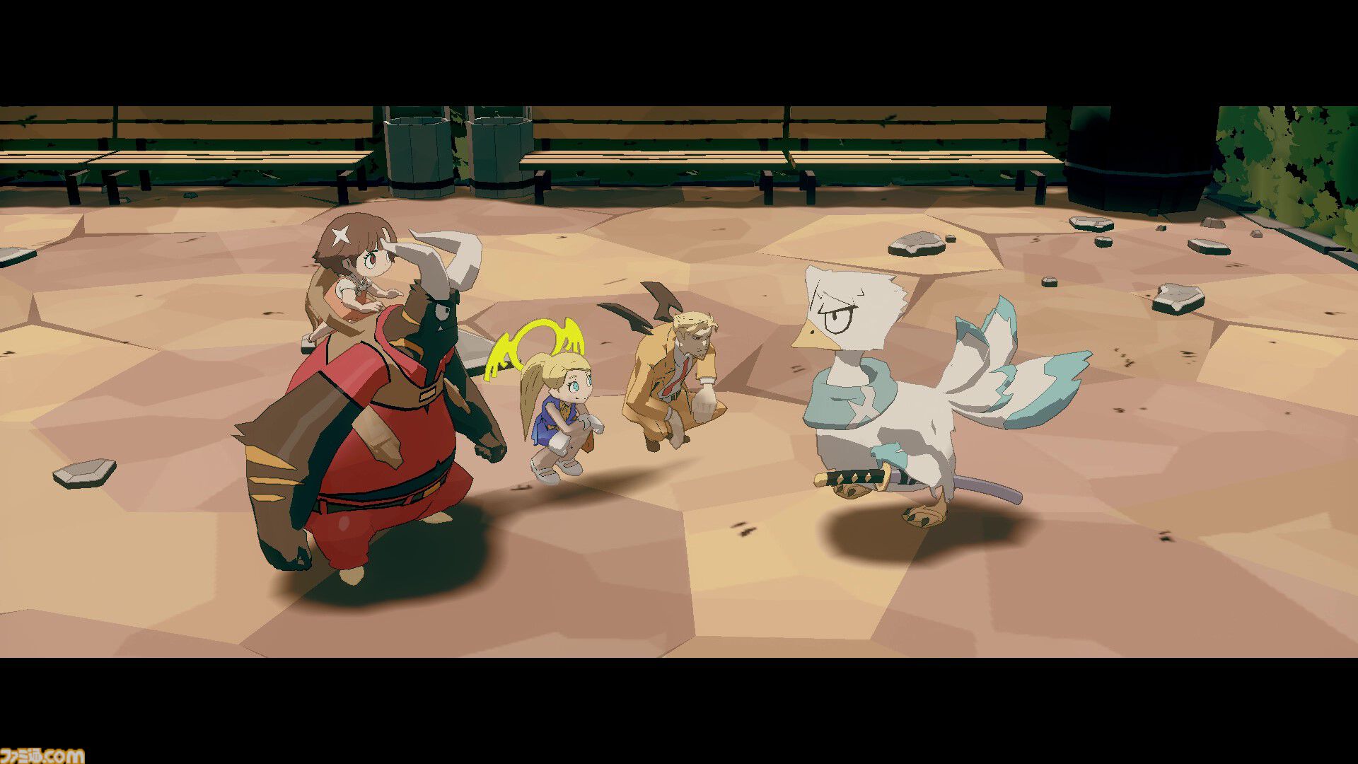 『デイモン＆ベイビー』アーク新作見下ろし型ガンアクションアドベンチャーが3月26日発売。『ギルティギア』『ブレイブルー』のキャラも登場