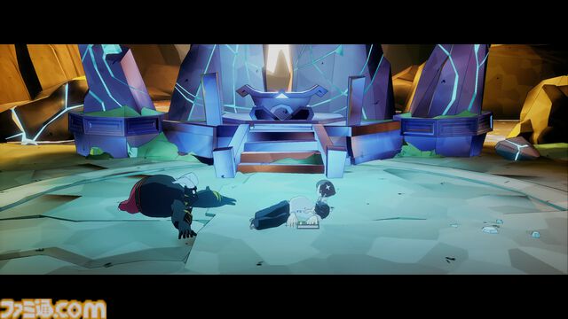 『デイモン＆ベイビー』アーク新作見下ろし型ガンアクションアドベンチャーが3月26日発売。『ギルティギア』『ブレイブルー』のキャラも登場