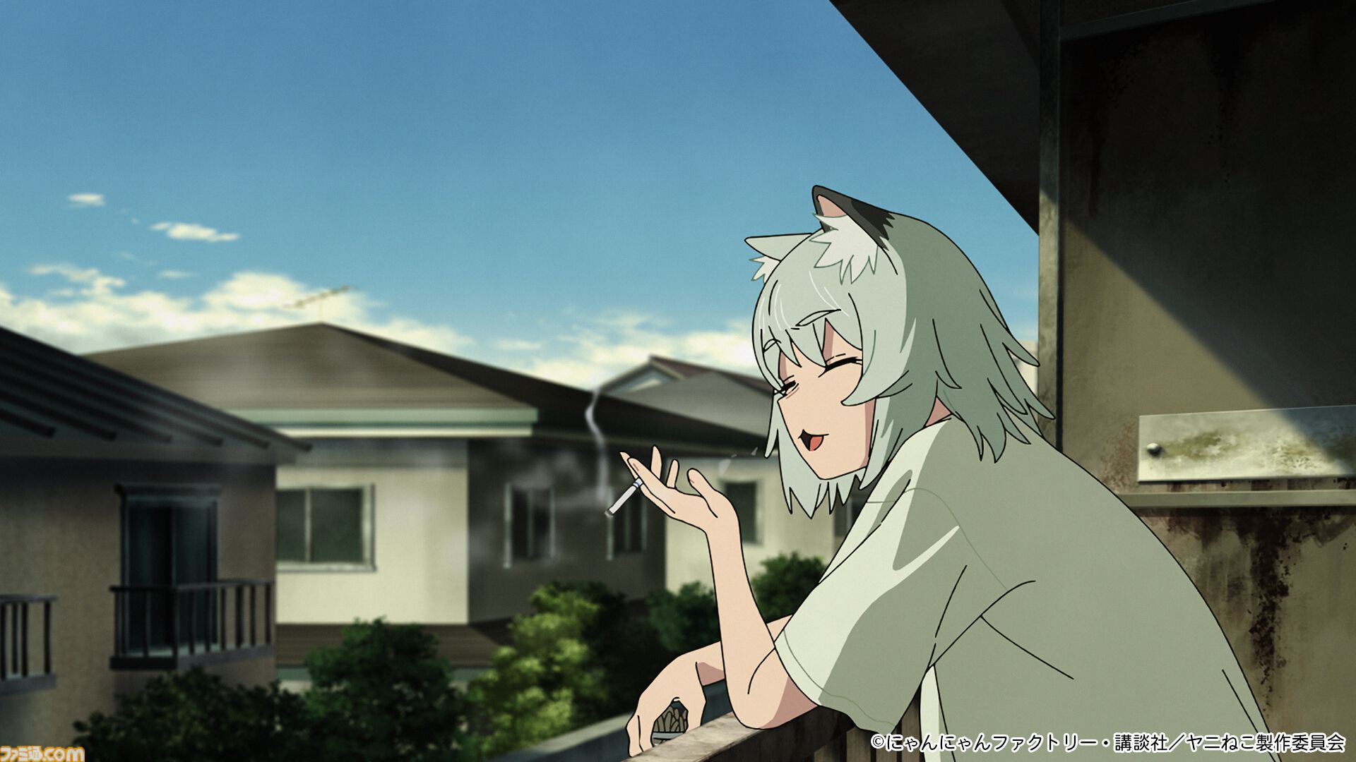 ヤニねこ』がアニメ化決定。2026年7月よりTOYKO MXほかにて放送開始