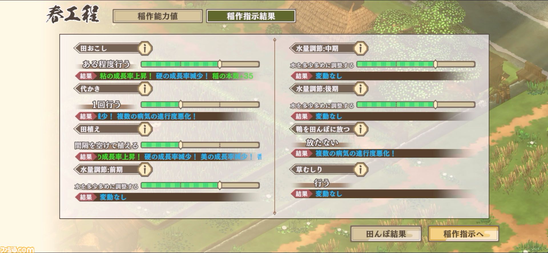 『天穂のサクナヒメ～ヒヌカ巡霊譚～』の取材をしたら稲作体験だけで時間が溶けた。種もみ消毒に代かき、中干しの期間に水量設定……こんなにも農業シミュレーターでいいのか