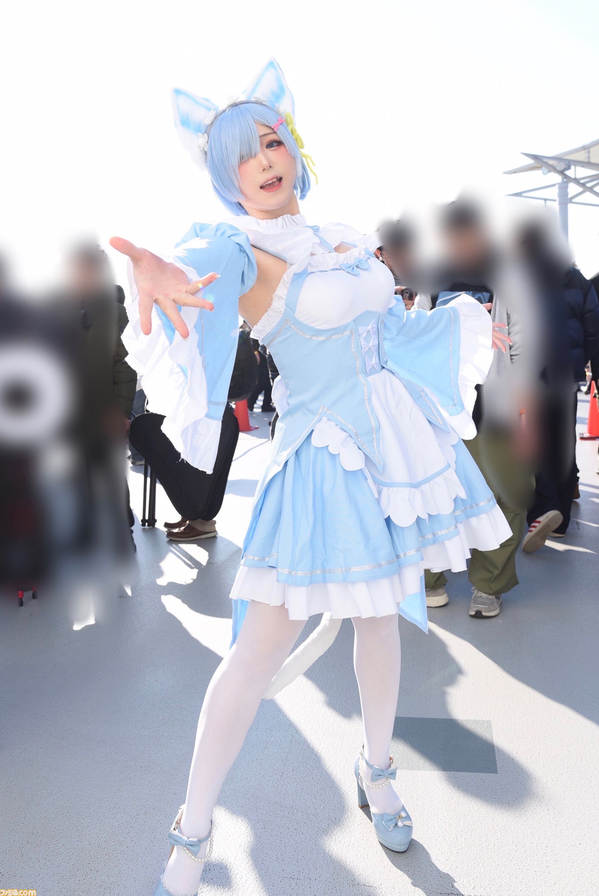 【コスプレ】『東島ライダー』電波人間タックルはパンツの柄まで忠実に再現。『餓狼伝説』不知火舞や『チェンソーマン』レゼ（ボム）らも参戦【コミケ107振り返り】