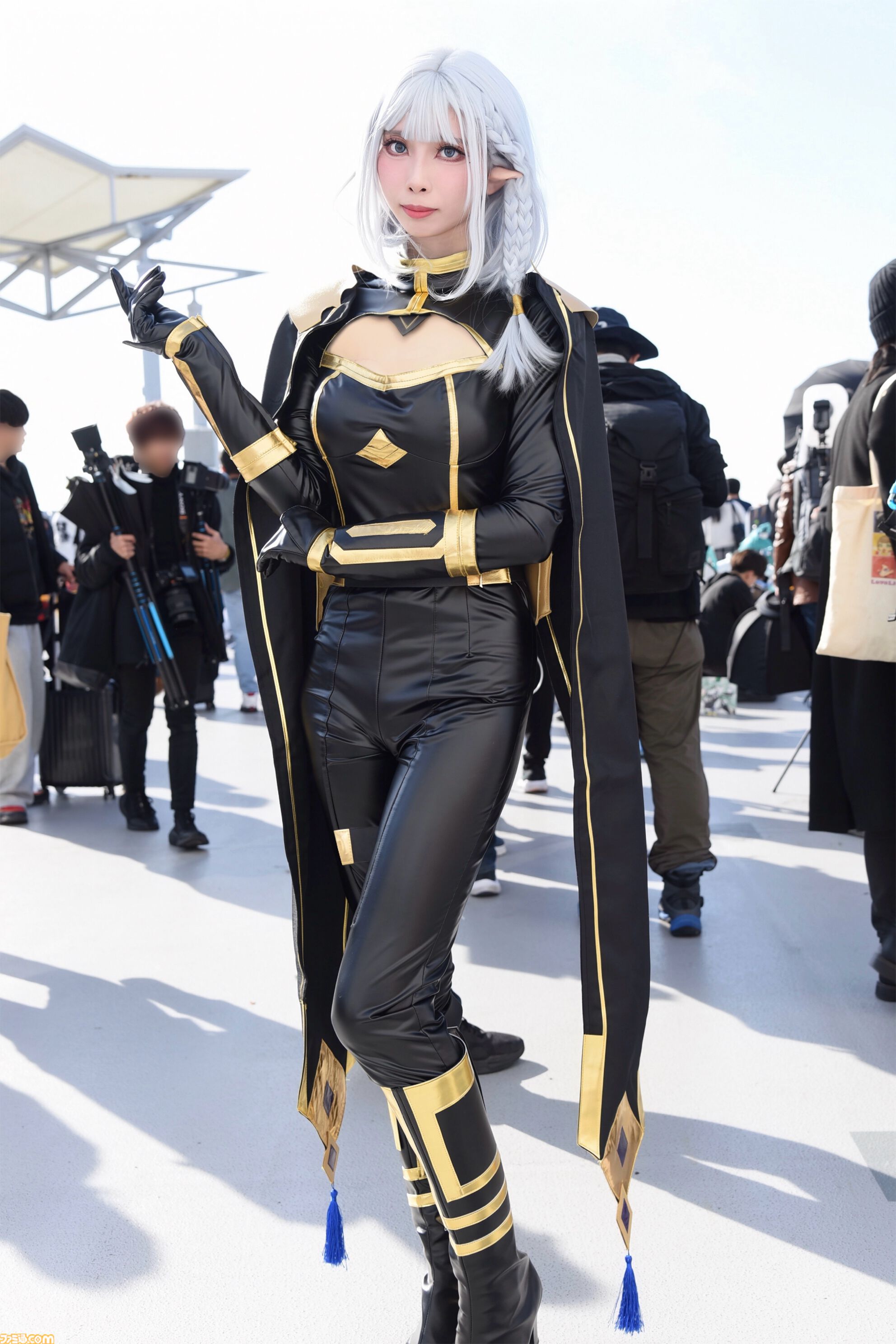 【コスプレ】『東島ライダー』電波人間タックルはパンツの柄まで忠実に再現。『餓狼伝説』不知火舞や『チェンソーマン』レゼ（ボム）らも参戦【コミケ107振り返り】
