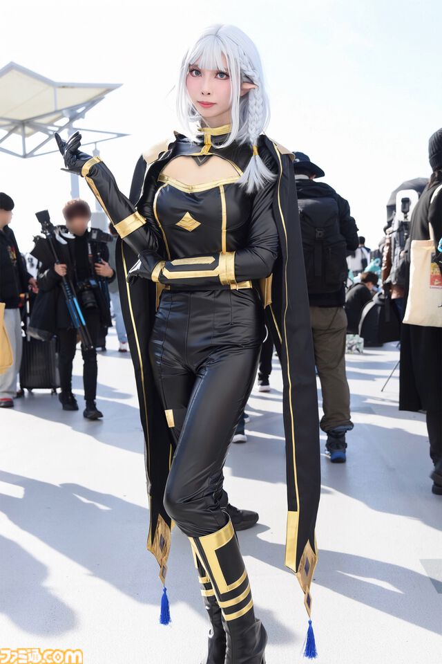 【コスプレ】『東島ライダー』電波人間タックルはパンツの柄まで忠実に再現。『餓狼伝説』不知火舞や『チェンソーマン』レゼ（ボム）らも参戦【コミケ107振り返り】