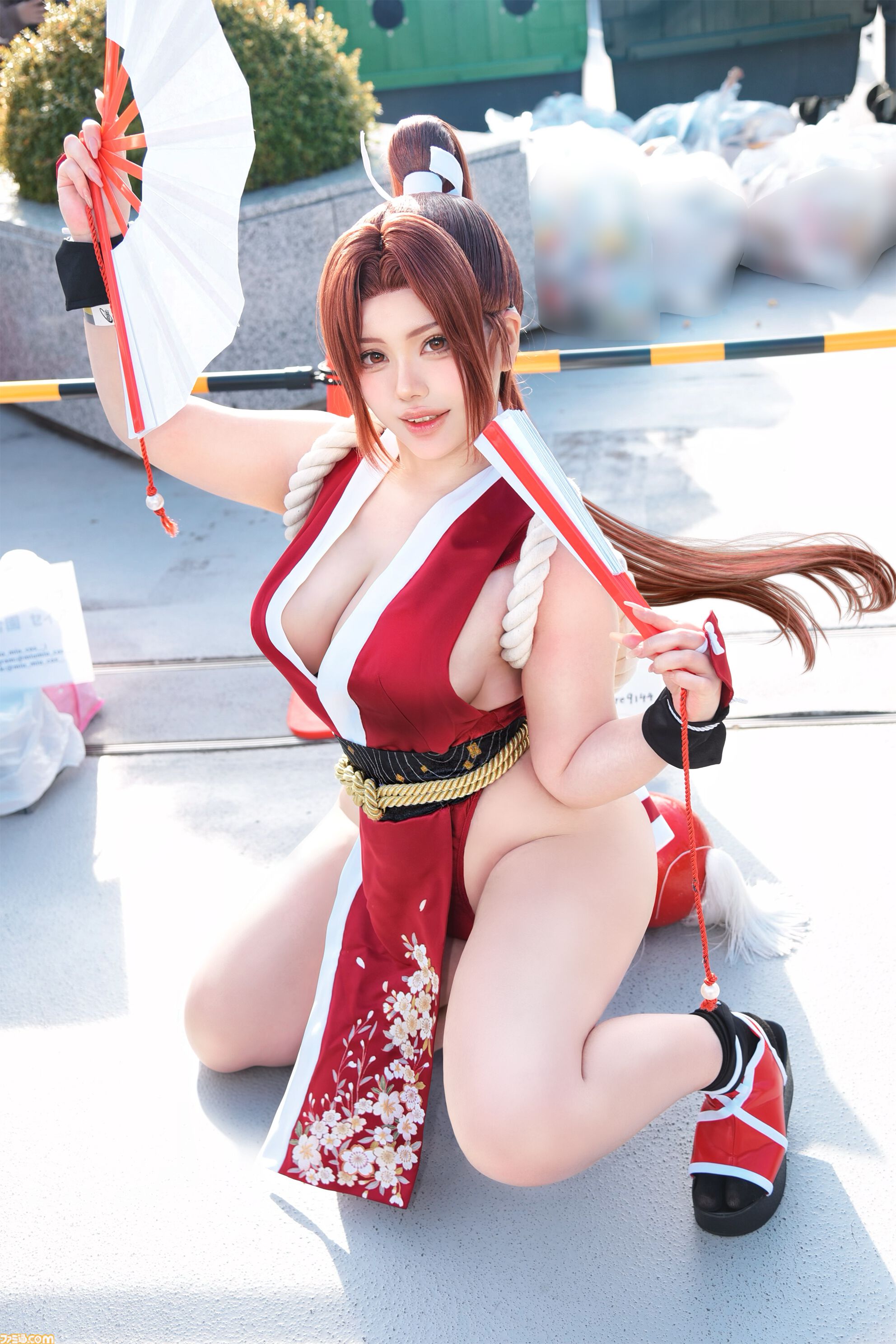 コスプレ】『東島ライダー』電波人間タックルはパンツの柄まで忠実に