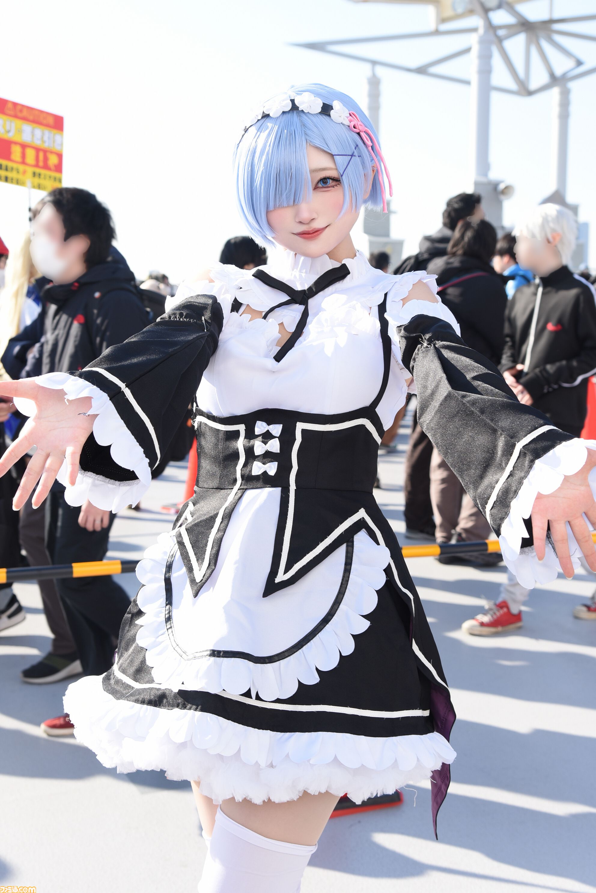 【コスプレ】『東島ライダー』電波人間タックルはパンツの柄まで忠実に再現。『餓狼伝説』不知火舞や『チェンソーマン』レゼ（ボム）らも参戦【コミケ107振り返り】