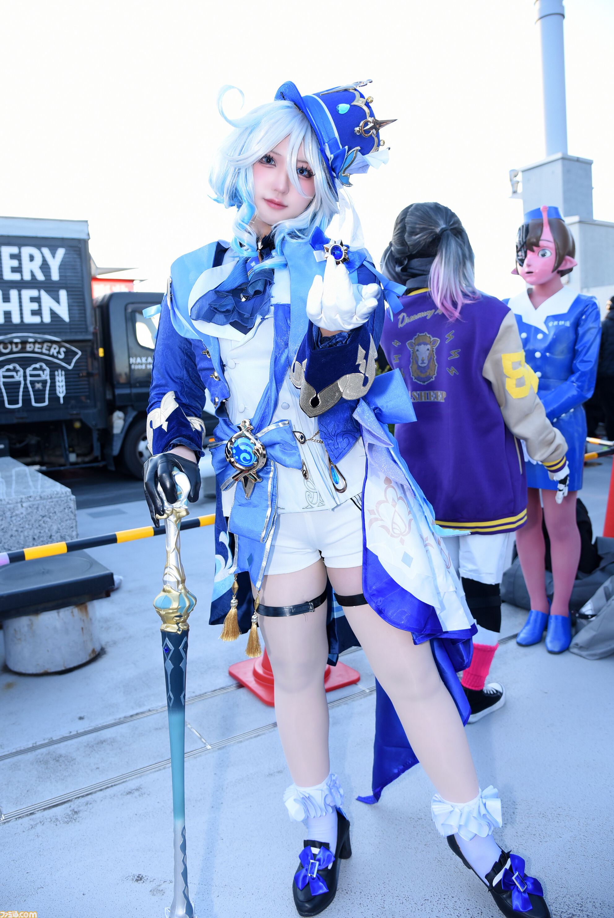 【コスプレ】『東島ライダー』電波人間タックルはパンツの柄まで忠実に再現。『餓狼伝説』不知火舞や『チェンソーマン』レゼ（ボム）らも参戦【コミケ107振り返り】