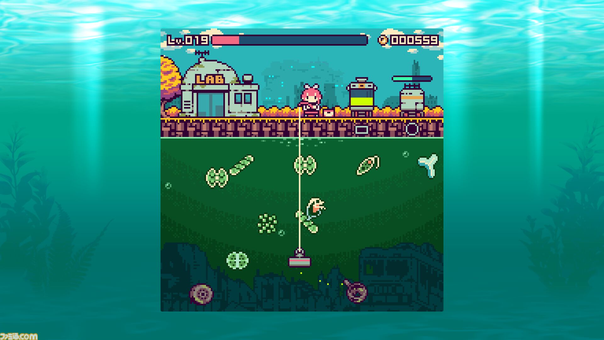 『終末ミジンコラボラトリー』終末世界で働く少女を画面の片隅で見守るドット絵放置ゲーム。体験版が2月11日に配信決定