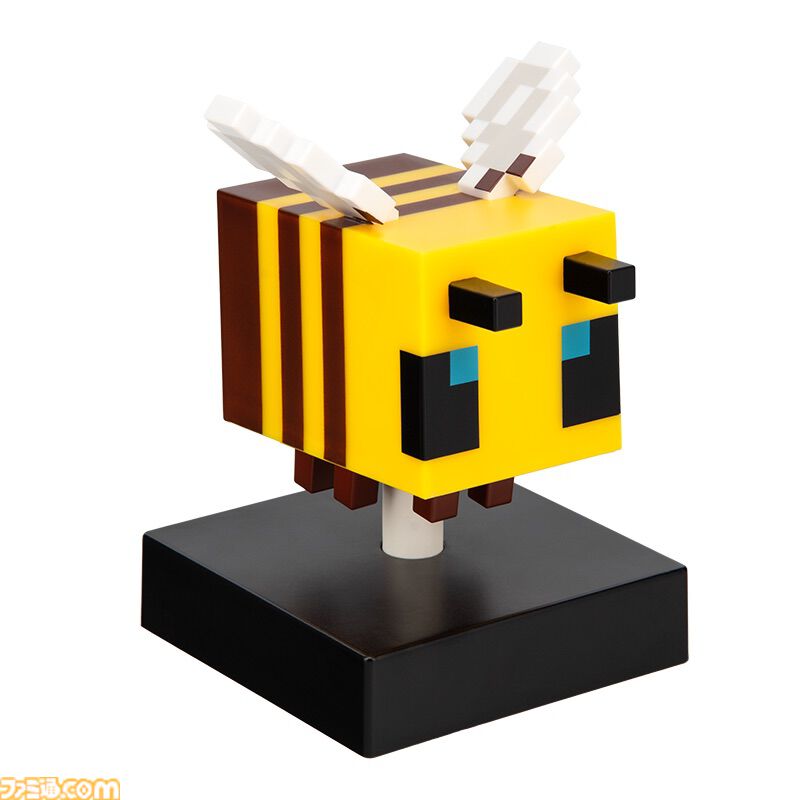 『マイクラ』お魚くわえた三毛猫のルームライトが猫の日（2/22）に新登場。オオカミ、ハチのフィギュアライトとあわせて予約開始
