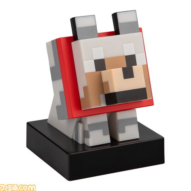 『マイクラ』お魚くわえた三毛猫のルームライトが猫の日（2/22）に新登場。オオカミ、ハチのフィギュアライトとあわせて予約開始