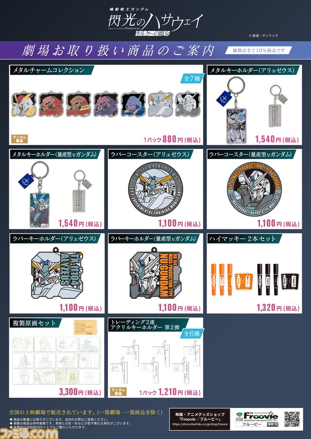 『ガンダム 閃光のハサウェイ キルケーの魔女』映画オリジナルモビルスーツ“TX-ff104 アリュゼウス”が解禁。機体のコアには量産型ニューガンダムを改修して使用