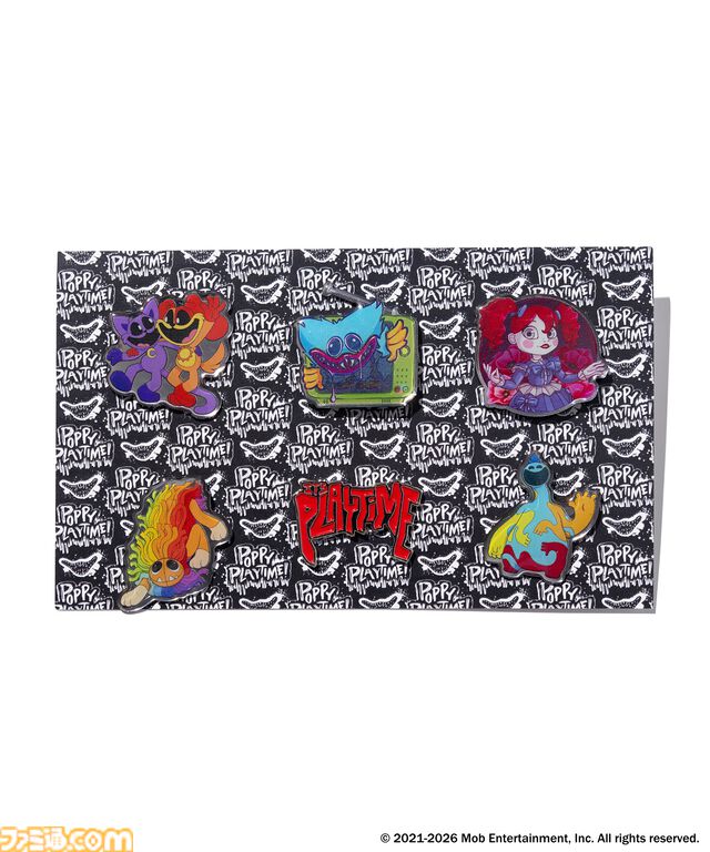 『ポピープレイタイム』2/6よりZOZOTOWNとコラボ決定。アパレルアイテムを購入すると、“ビデオテープ”をモチーフにしたパッケージがもらえる