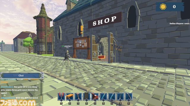 『MMORPG NPC Simulator』ゲーム世界でNPCとして生活するシミュレーションが登場。店の経営をしながら手に入れた運営権限で世界を内側から支配しよう