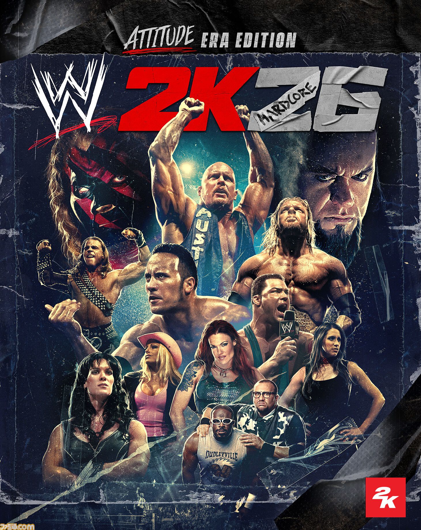 『WWE 2K26』英語版が3月13日に発売決定。シリーズ最多となる400名以上のプレイアブルキャラクターが登場。4種類の新マッチタイプも