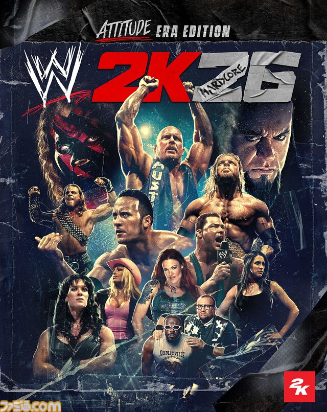 『WWE 2K26』英語版が3月13日に発売決定。シリーズ最多となる400名以上のプレイアブルキャラクターが登場。4種類の新マッチタイプも