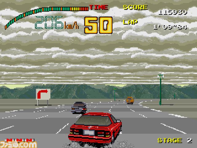 【アケアカ】『フルスロットル』2月5日配信。ニトロで加速して敵をぶっちぎるタイトーの爽快レースゲーム