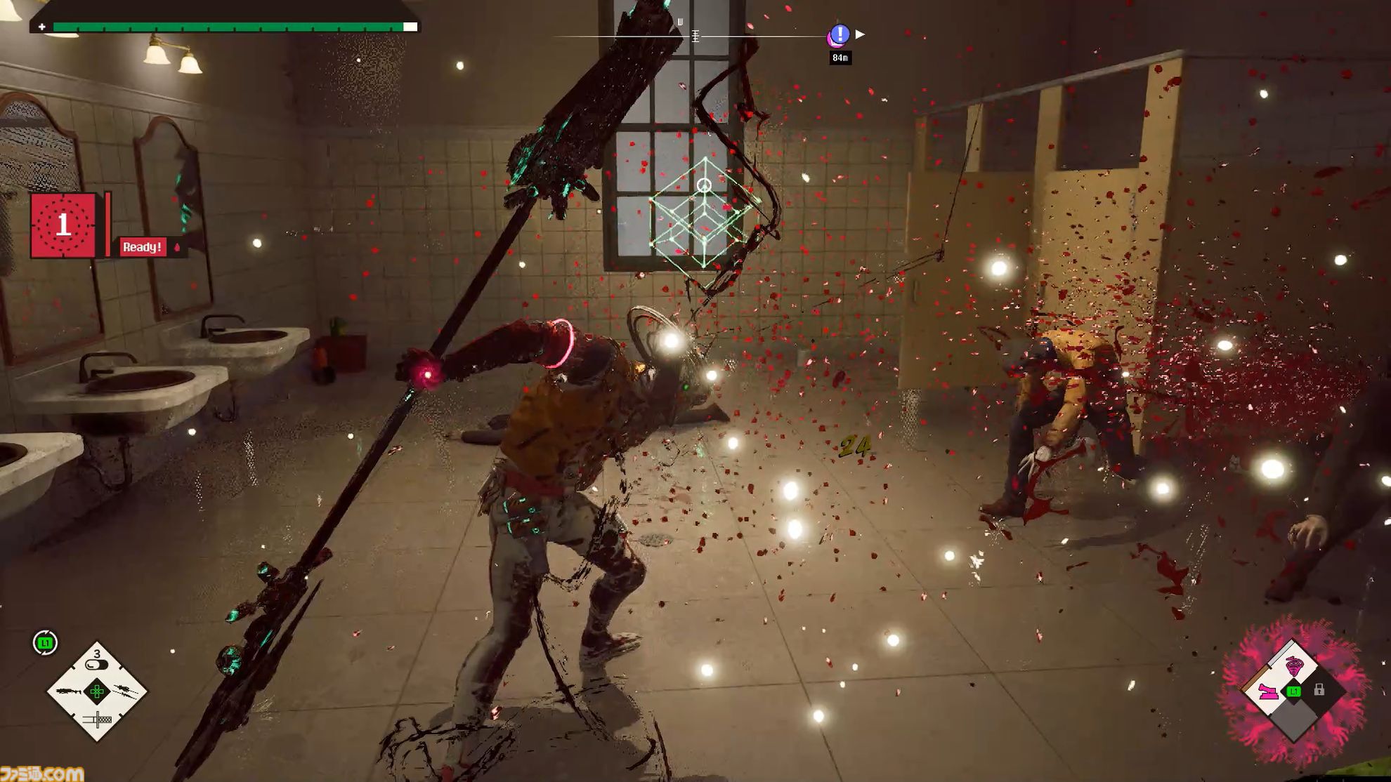 『ROMEO IS A DEAD MAN』レビュー。カツカレーを食べ、ゾンビを斬り、恋人を探し出す！ 血みどろアクションはシンプルだが、好き勝手やりすぎ＆各種演出が尖りまくりな1作
