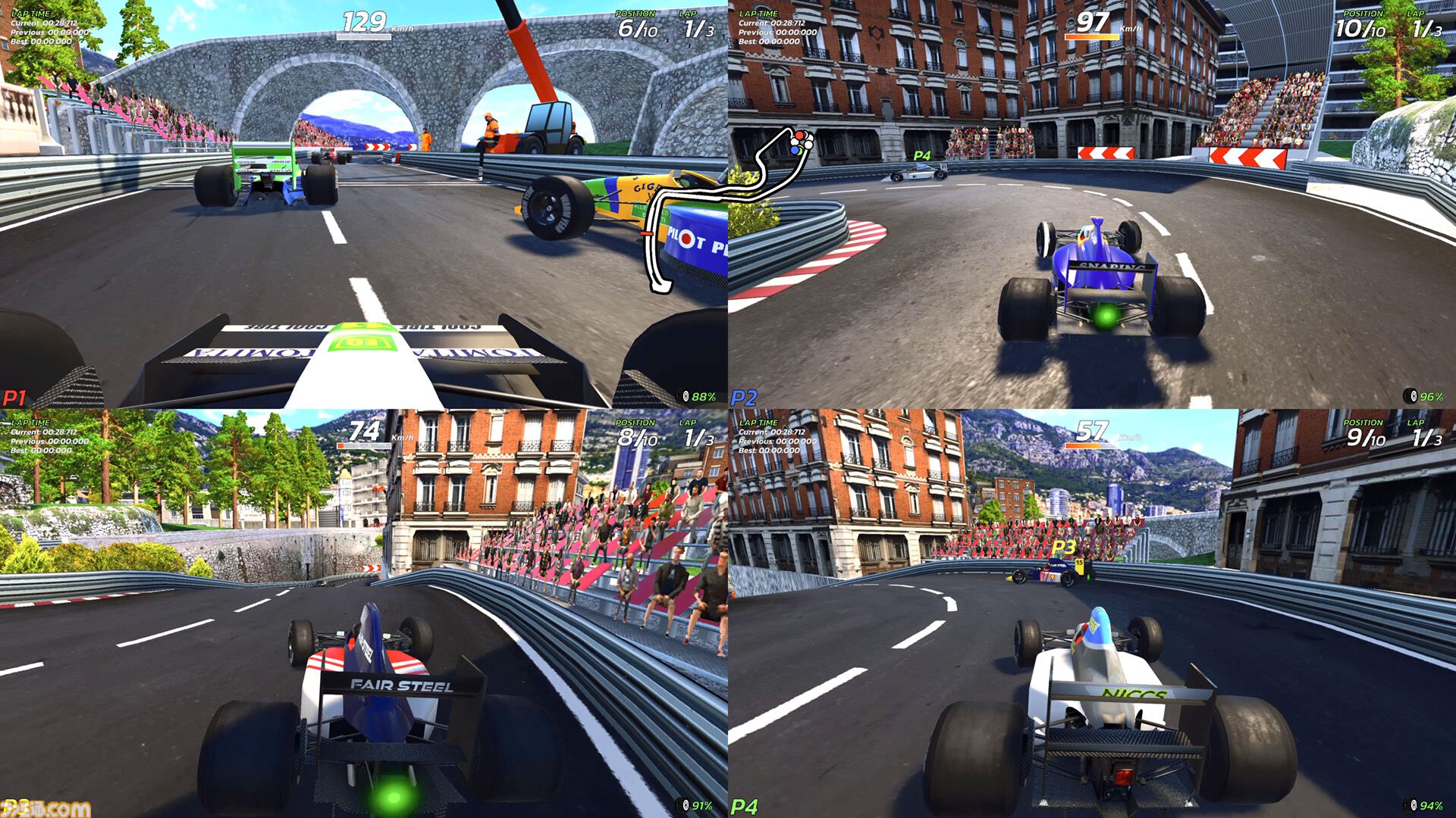 『4PGP』90年代アーケード風のレースゲーム。Switch2版とSwitch版が本日（2/5）発売