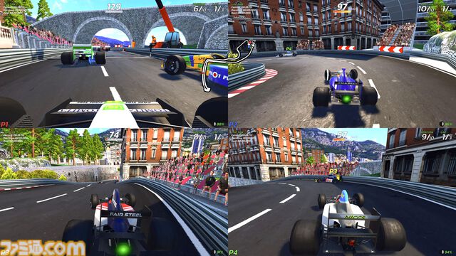 『4PGP』90年代アーケード風のレースゲーム。Switch2版とSwitch版が本日（2/5）発売