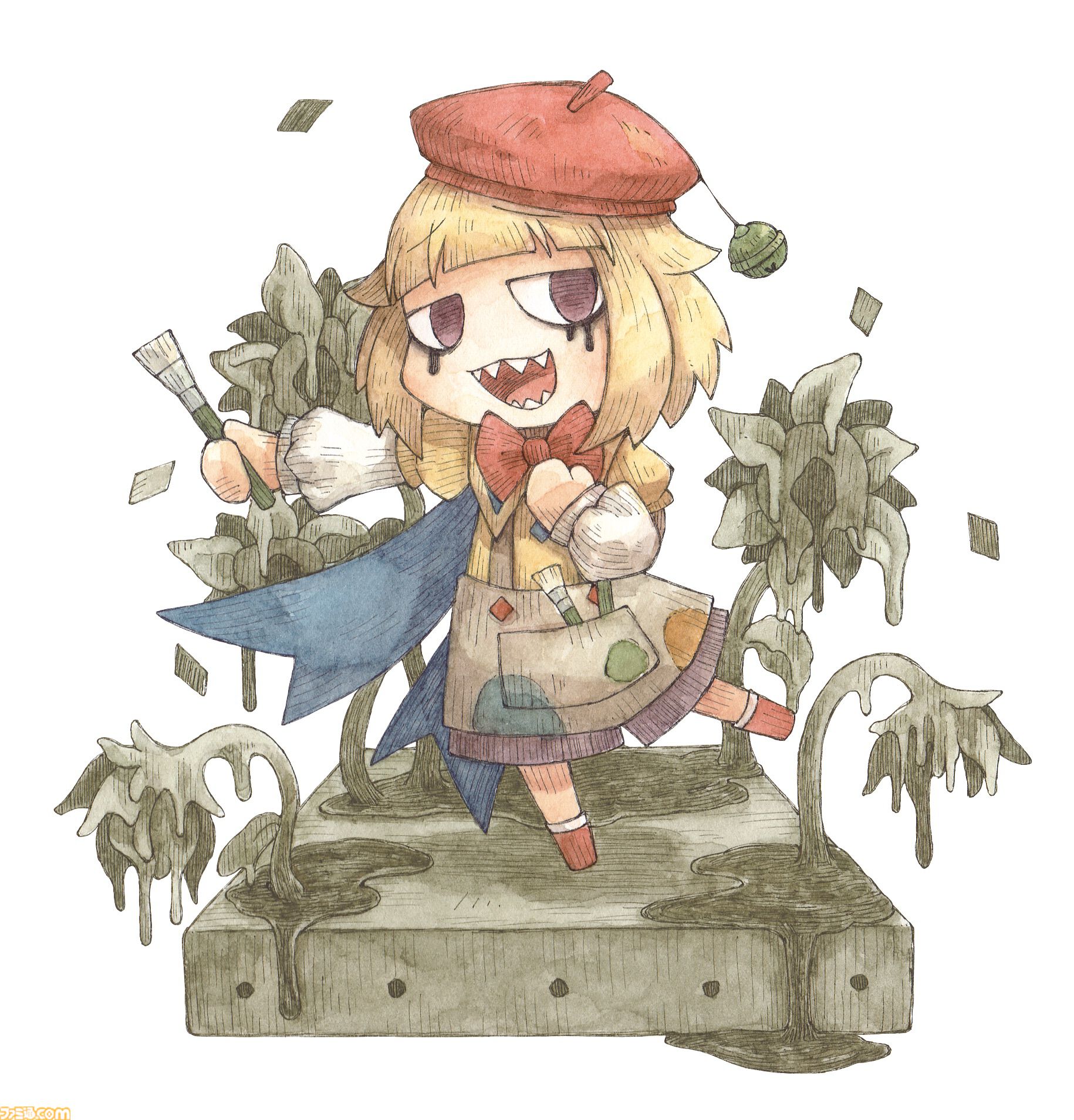 『シニガミ姫と異書館ノ怪物』色とりどりの異形“落書き姫”に変化した少女（声：関根 明良）が登場。彼女のトラウマを具現化したステージなど新情報が公開