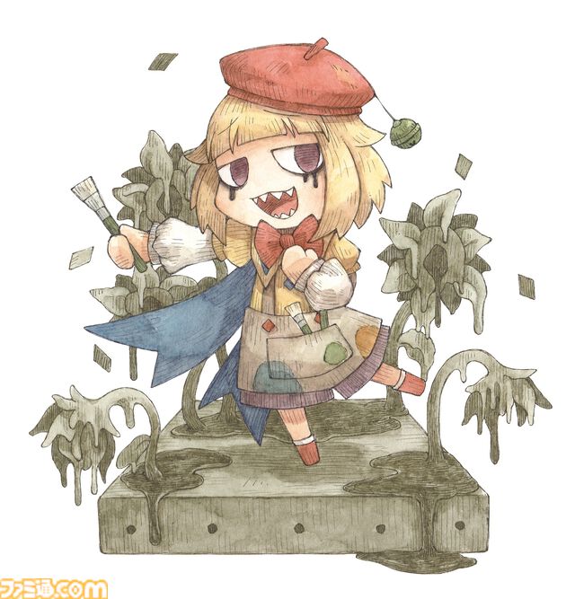 『シニガミ姫と異書館ノ怪物』色とりどりの異形“落書き姫”に変化した少女（声：関根 明良）が登場。彼女のトラウマを具現化したステージなど新情報が公開