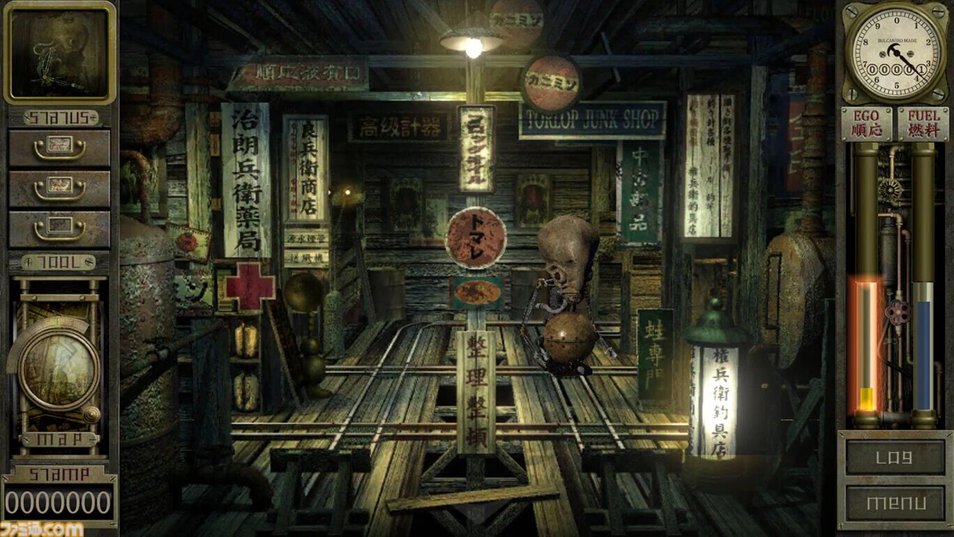 特異な世界が目を引く“歪みゲー”『ガラージュ』Switch版が6月6日に発売。異形の姿になった主人公が精神世界からの脱出を目指す