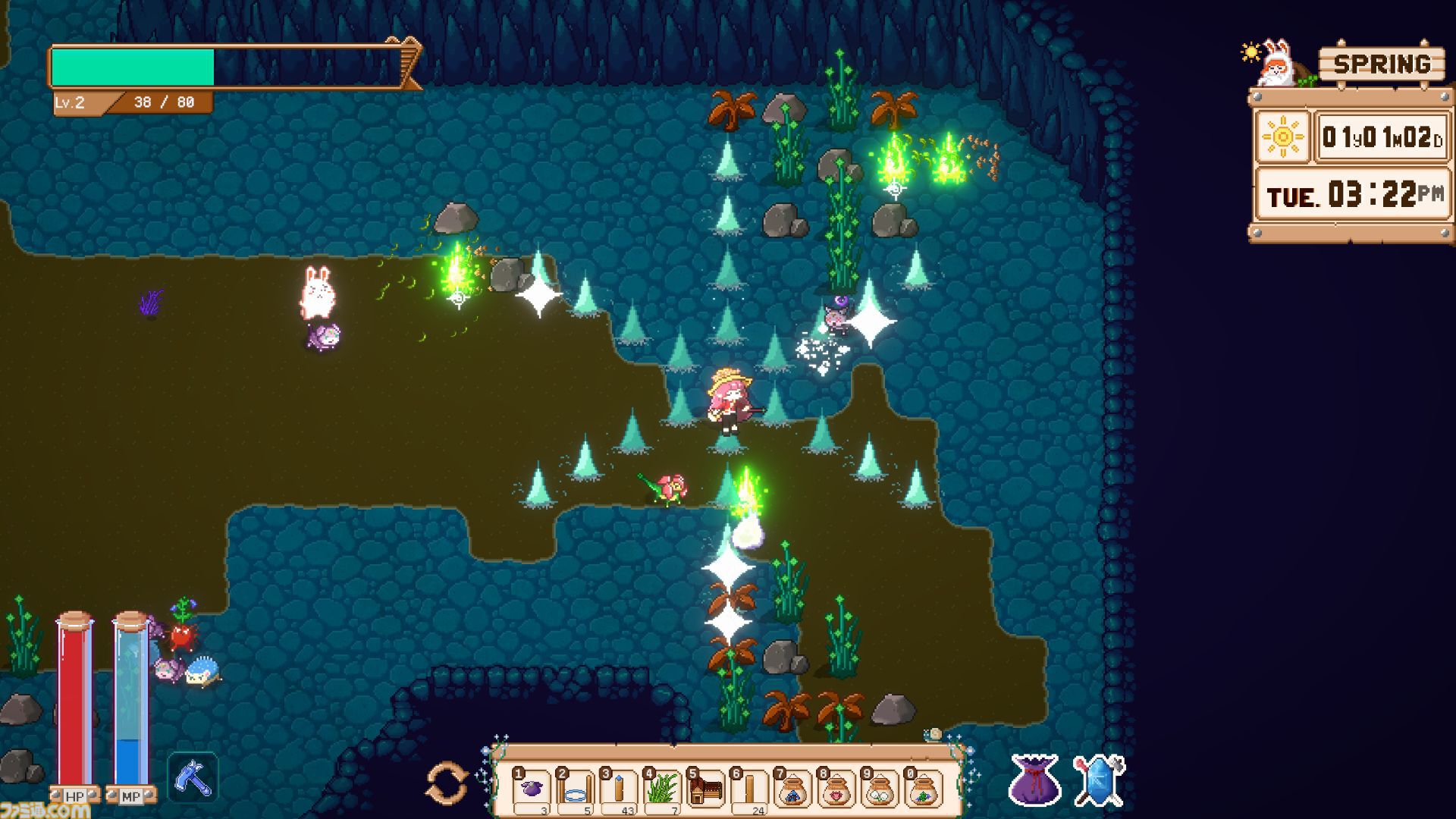 『Mystical Demon Farm』魔法使いの農場運営。ときにはモンスター収集とダンジョン探索。おバカでかわいい人工生命体たちとの農場生活シミュレーション【2027年発売】