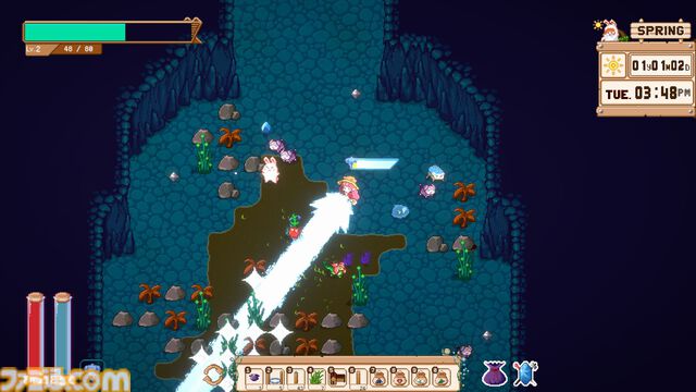 『Mystical Demon Farm』魔法使いの農場運営。ときにはモンスター収集とダンジョン探索。おバカでかわいい人工生命体たちとの農場生活シミュレーション【2027年発売】