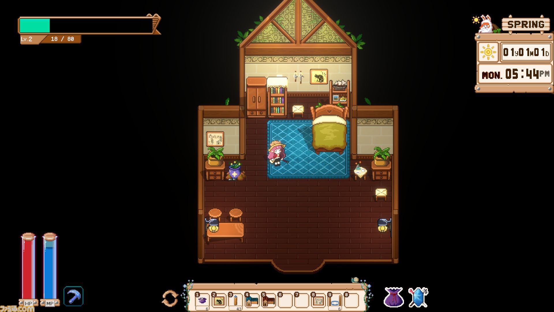 『Mystical Demon Farm』魔法使いの農場運営。ときにはモンスター収集とダンジョン探索。おバカでかわいい人工生命体たちとの農場生活シミュレーション【2027年発売】