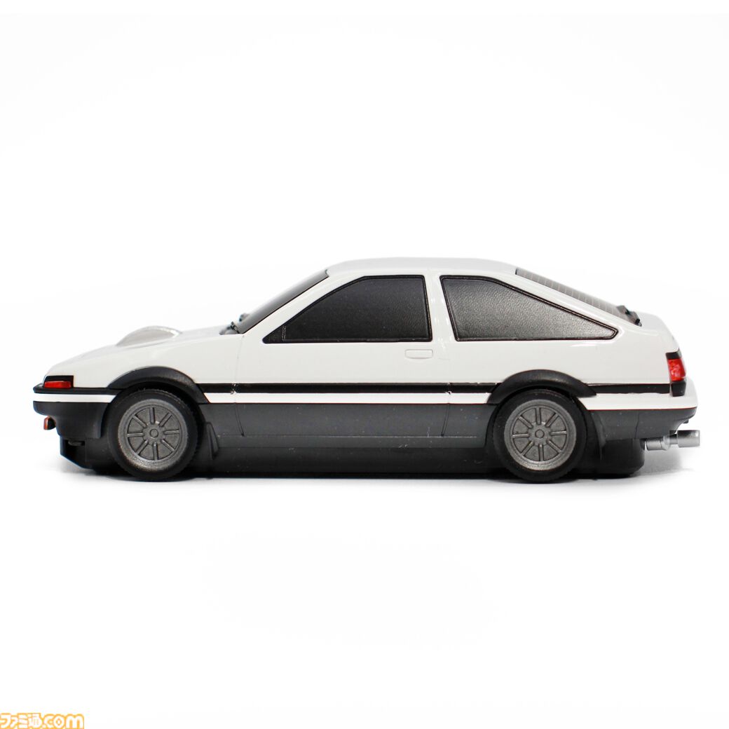 『頭文字D』藤原拓海の愛車ハチロク・トレノ（AE86）が無線マウスに。ライト開閉ギミック搭載、操作時の安定感と快適性にも配慮