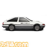『頭文字D』藤原拓海の愛車ハチロク・トレノ（AE86）が無線マウスに。ライト開閉ギミック搭載、操作時の安定感と快適性にも配慮